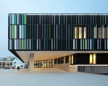 Neue Schule Wolfsburg – Erweiterungsneubau / 2016 – Foto: © Kirstin Bartels