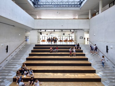 Neue Schule Wolfsburg – Erweiterungsneubau / 2016 – Foto: © Kirstin Bartels