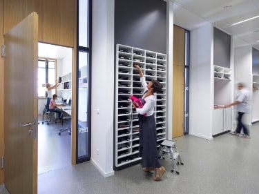 Neue Schule Wolfsburg – Erweiterungsneubau / 2016 – Foto: © Kirstin Bartels