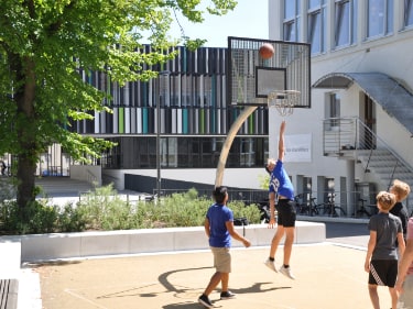 Neue Schule Wolfsburg – Erweiterungsneubau / 2016 – Foto: © Kirstin Bartels